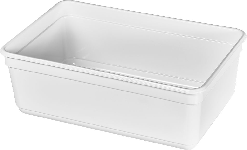Restoration container 2 liters white
