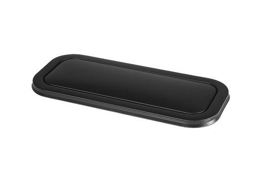 [7THN] Flat thermoformed lid black