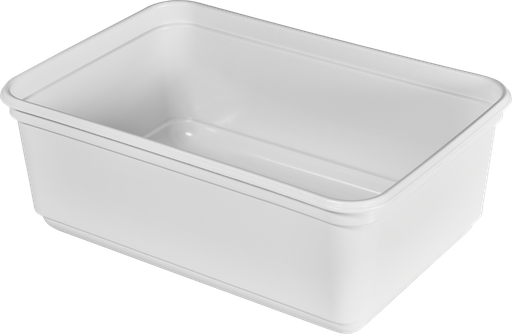 [80-65] Takeaway container 1 liter white