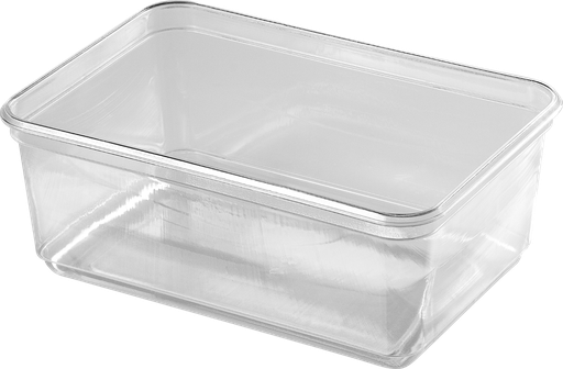 [80-72CR] Takeaway container 1.2 liters crystal