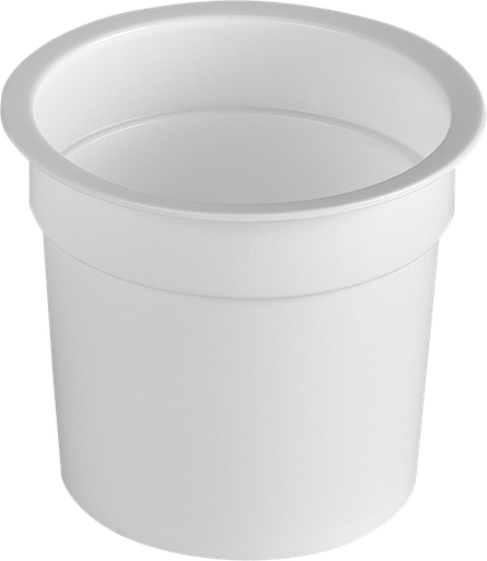[PS1010B] White pot 13 cl